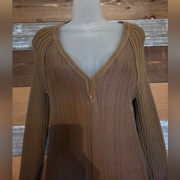 Free People Tunic Sweater Mini Dress - Picture 6 of 8